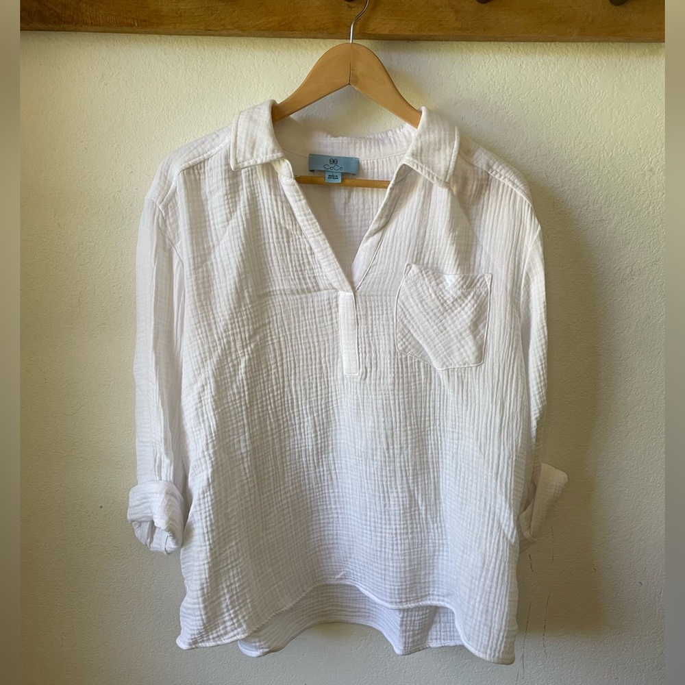 CECE 100% cotton popover